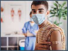 vaccination treatment room