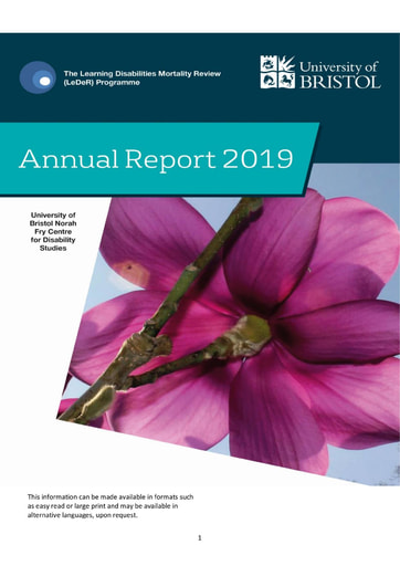 Annual Report 2019 Cover